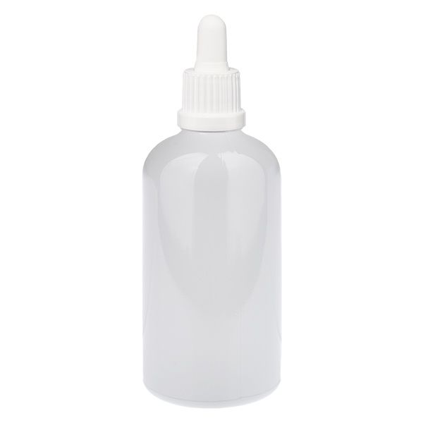 100 ml pipettflaska vit originalförsegling WhiteLine UT18/100