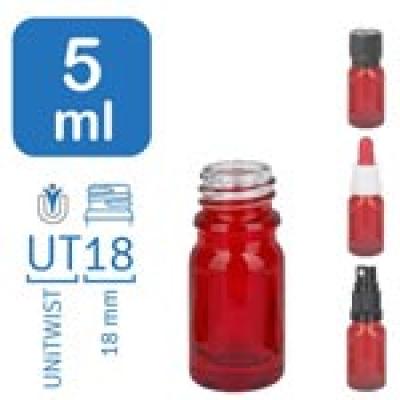 RedLine apoteksflaskor, 5 ml