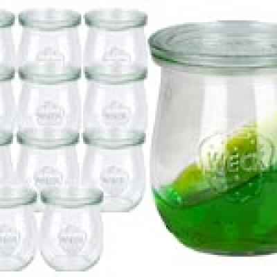  WECK-set med glaslock