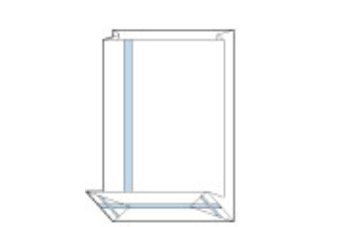 Plattbottnade påsar med vattentäta fogar