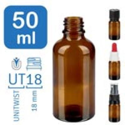 Apoteksflaskor BrownLine 50 ml UT18