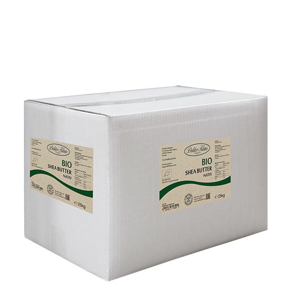 SHEA Smör ekologiskt 25kg Doktor-Klaus bulkpack.