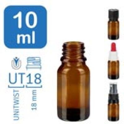 Apoteksflaskor BrownLine 10 ml UT18