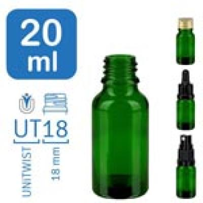 Apoteksflaskor GreenLine 20 ml UT18