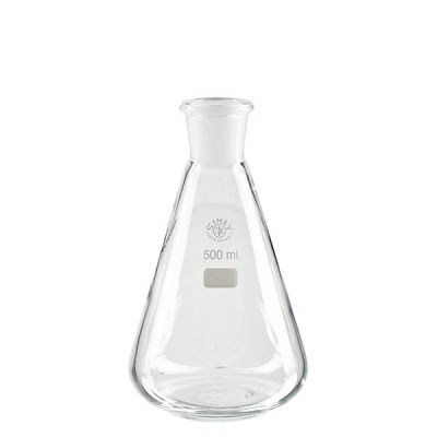 Erlenmeyerkärl med standardiserad slipning