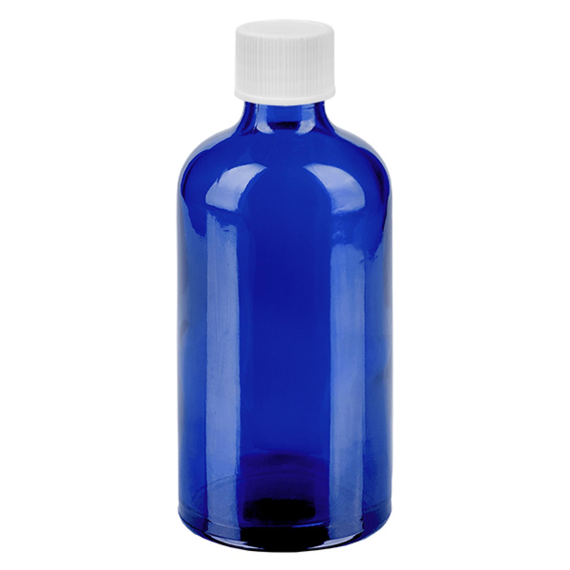 100ml flaska 11mm skruvkork vit Standard BlueLine UT18/100