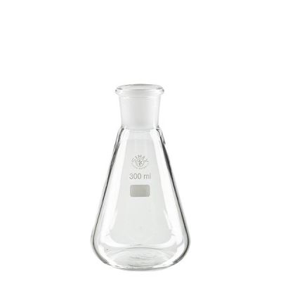 Fiolki Erlenmeyera z normalizowanym szlifem