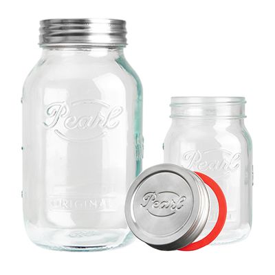 Förvaringsburk med skruvlock