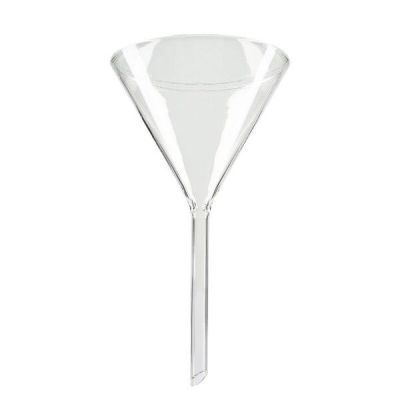 Soda-kalciumtrichter i glas