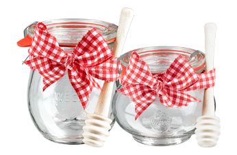 WECK komplett med honungslusen och rosett