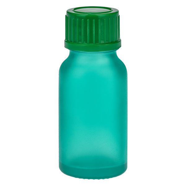 10 ml flaska 11 mm skruvkork grön Standard GreenLine UT18/10