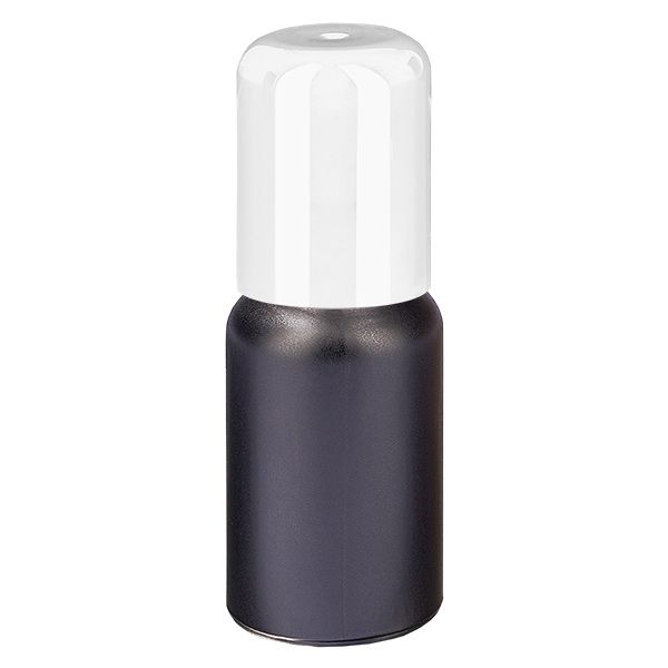 10ml roll-on flaska vit med standardkork BlackLine UT18/10